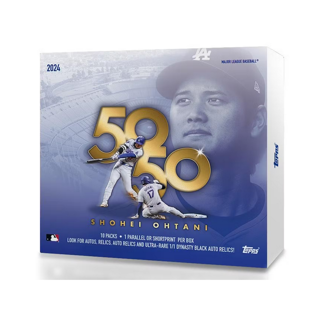 2024 Topps Shohei Ohtani 50/50 Pack-10 Pack Box