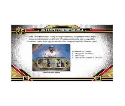 2024 Topps Triple Threads Baseball Hobby Box