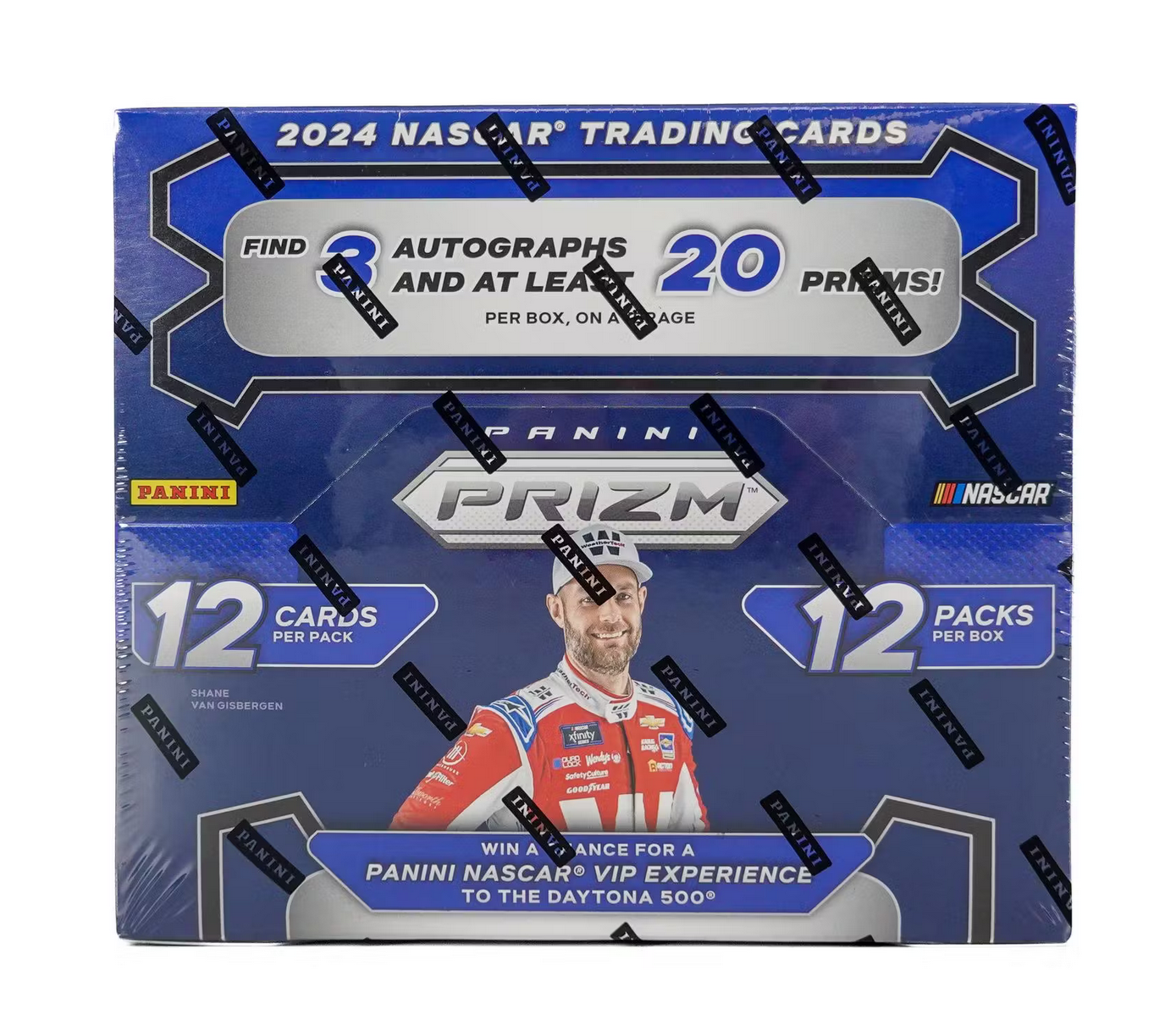 2024 Panini Prizm NASCAR Racing Hobby 12-Box Case