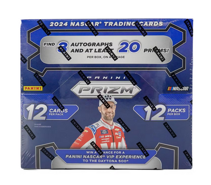 2024 Panini Prizm NASCAR Racing Hobby 12-Box Case