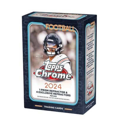 2024 Topps Chrome Football Blaster 40-Box Case