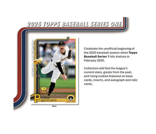 2025 Topps Series 1 Baseball Monster 20-Box Case