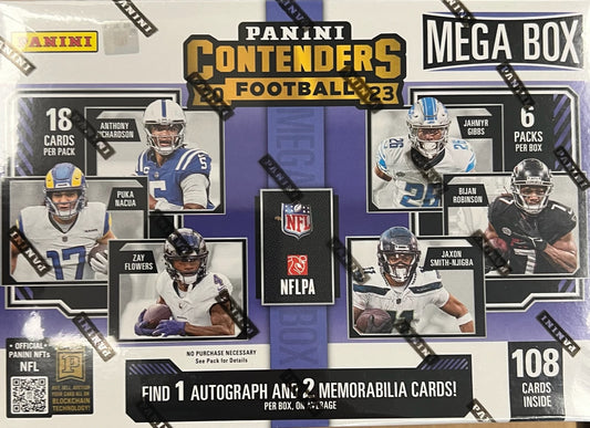 2023 Panini Contenders Football Hobby Mega 20-Box Case (Orange Parrallels)