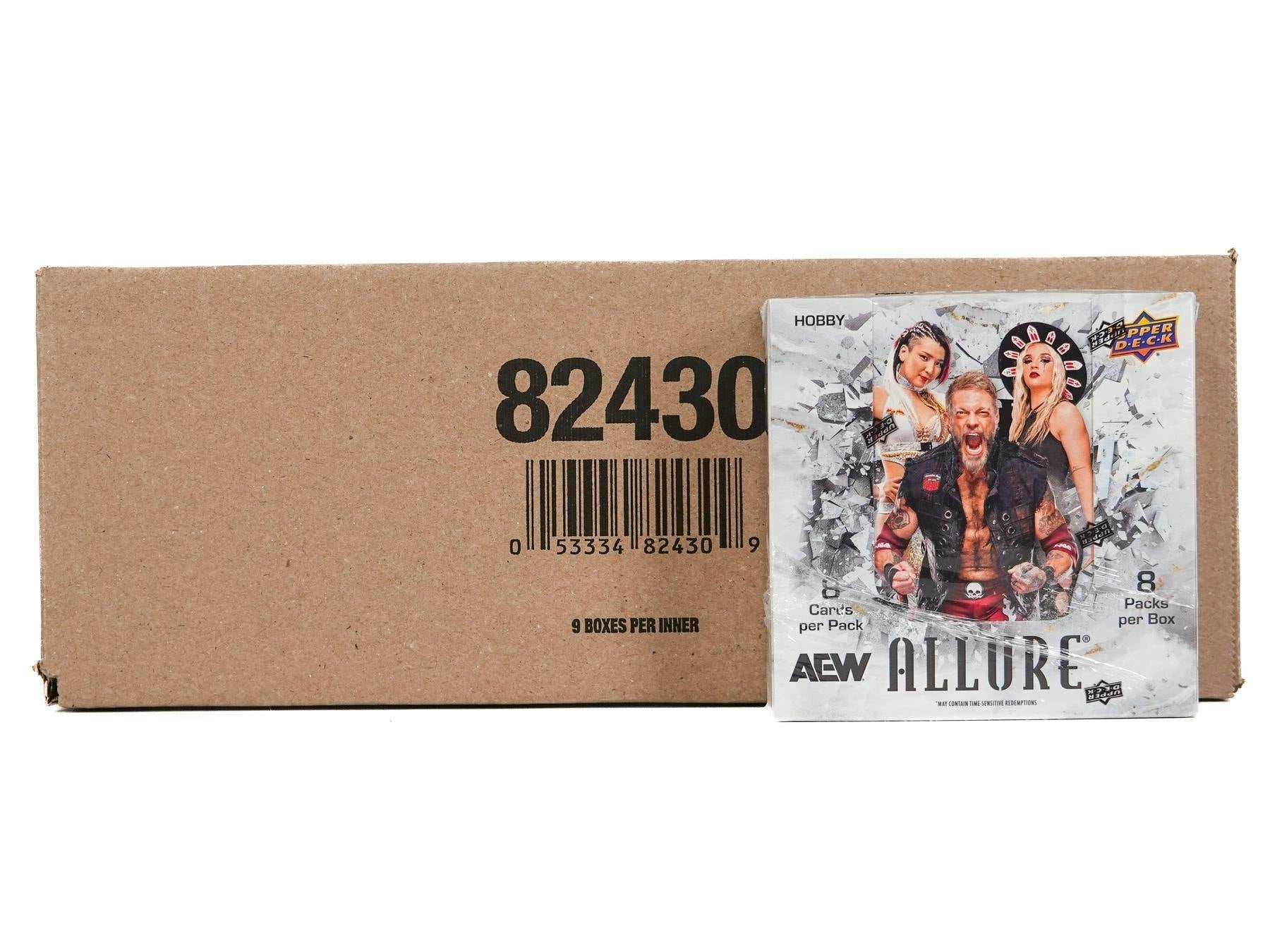 2024 Upper Deck AEW Allure Wrestling Hobby 18-Box Case