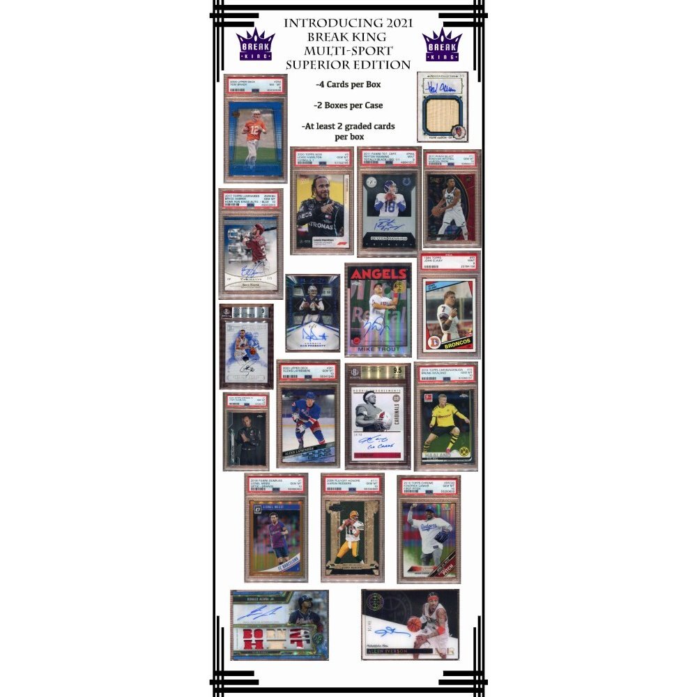 2021 Break King Multi Sport Superior Edition 2 Box Case