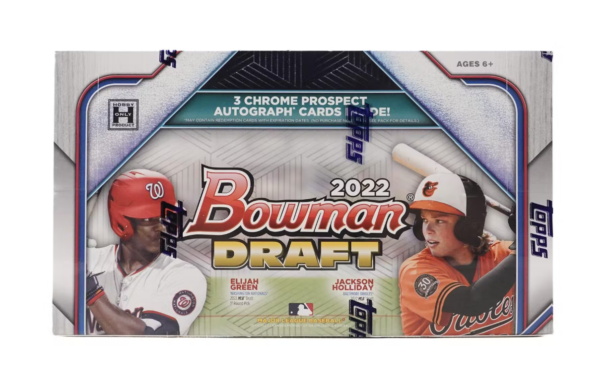 2022 Bowman Draft Baseball Jumbo Hobby Box