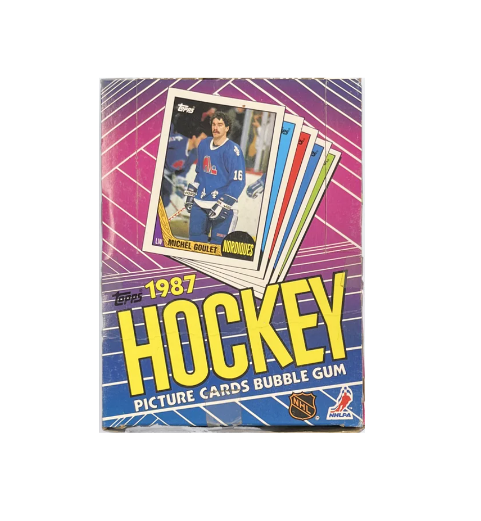 1987-88 Topps Hockey Wax Box