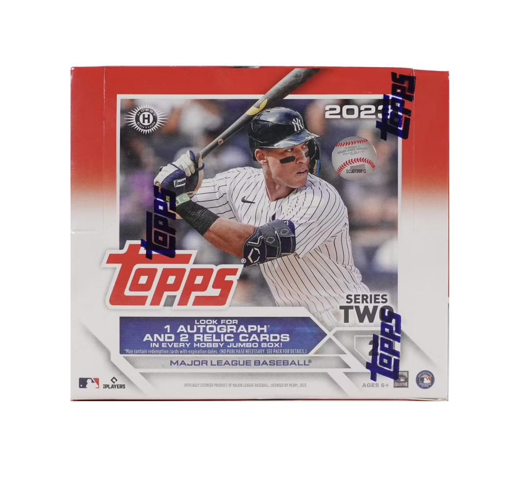 2023 Topps Series 2 Baseball Hobby Jumbo 6-Box Case