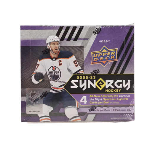 2022-23 Upper Deck Synergy Hockey 16-Box Hobby Case