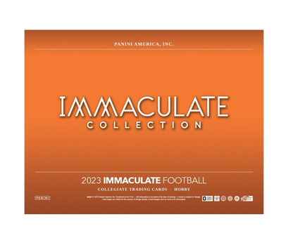 2023 Panini Immaculate Collegiate Football Hobby Box