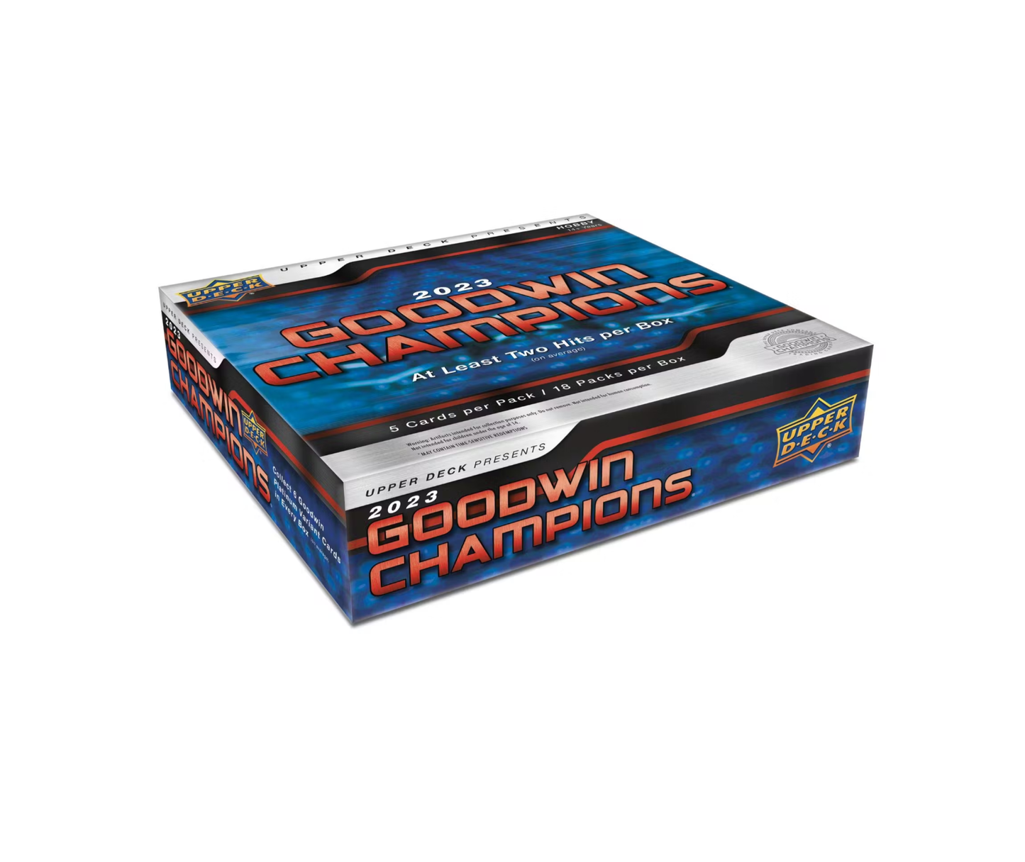 2023 Upper Deck Goodwin Champions Hobby 16-Box Case