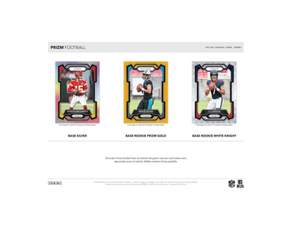 2023 Panini Prizm Football Hobby Box