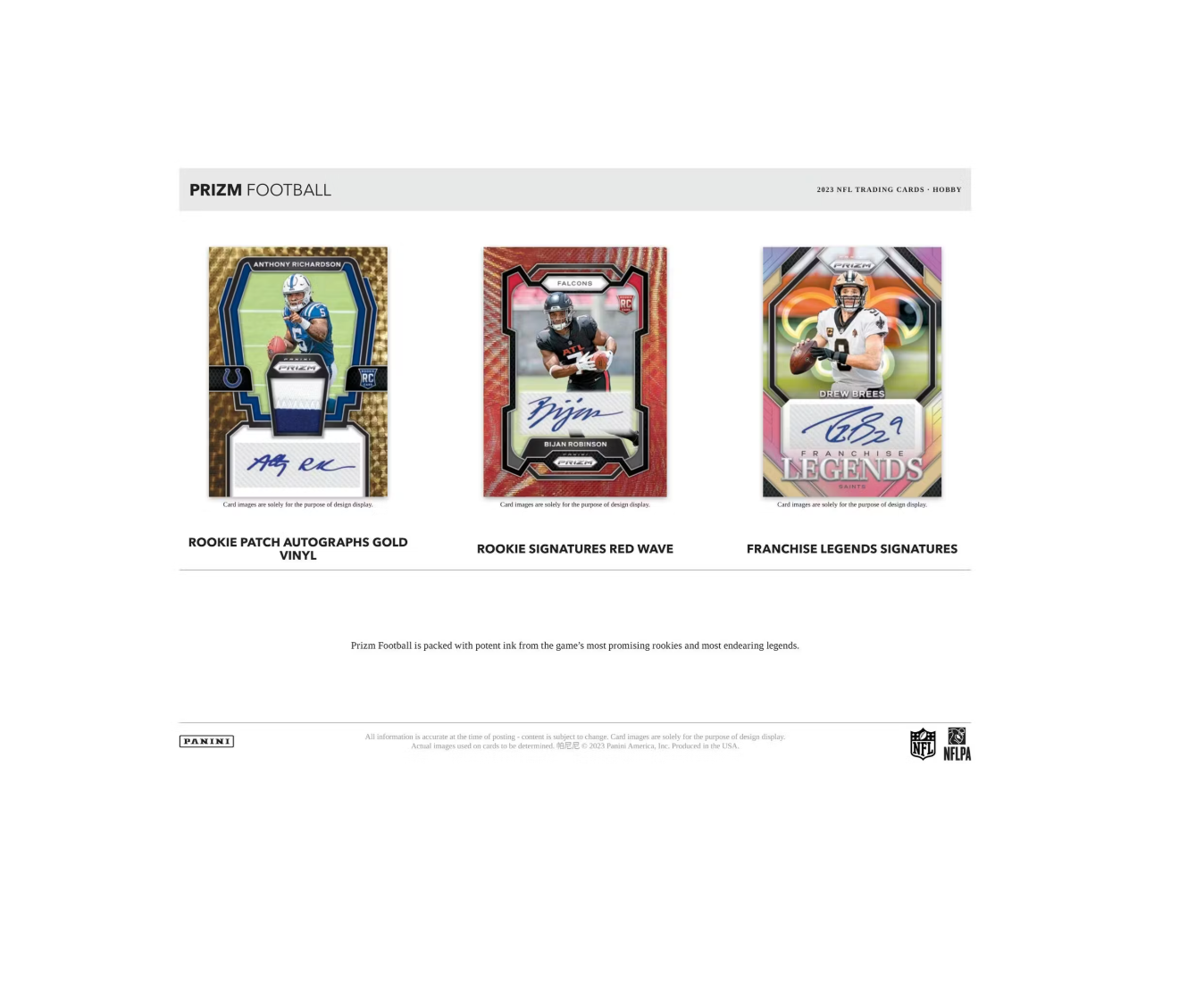 2023 Panini Prizm Football Hobby Box