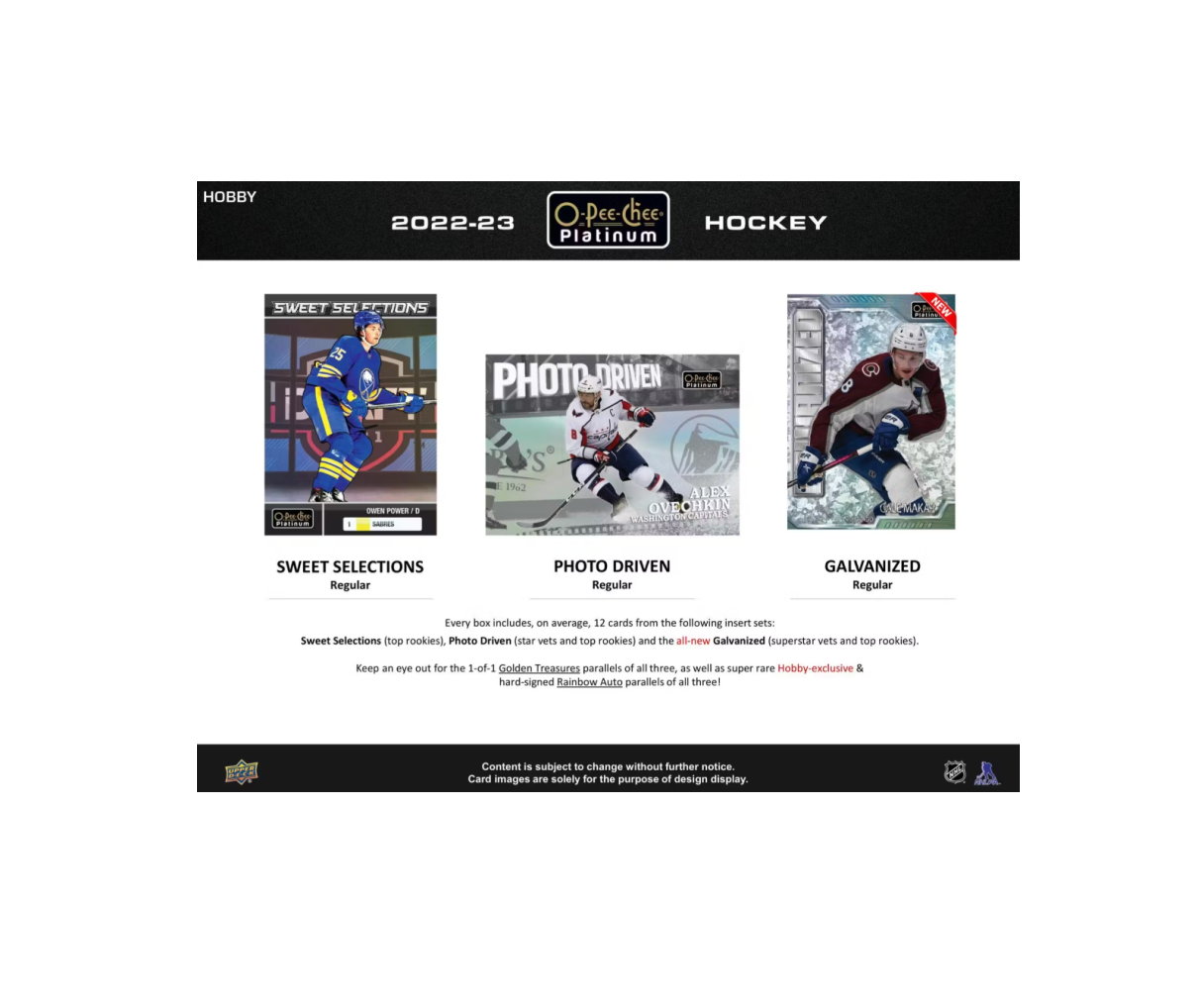 2022-23 Upper Deck O-Pee-Chee Platinum Hockey Hobby 8-Box Case