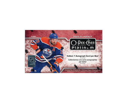 2022-23 Upper Deck O-Pee-Chee Platinum Hockey Hobby 8-Box Case