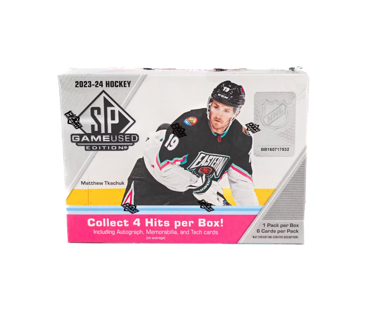 2023-24 Upper Deck SP Game Used Hockey Hobby 18-Box Case