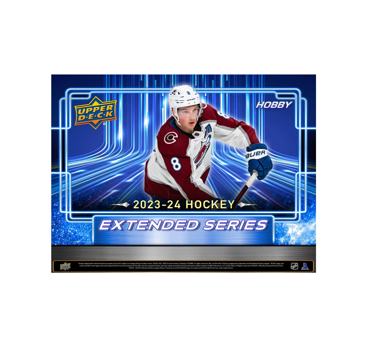 2023-24 Upper Deck Extended Series Hockey Hobby 12-Box Case