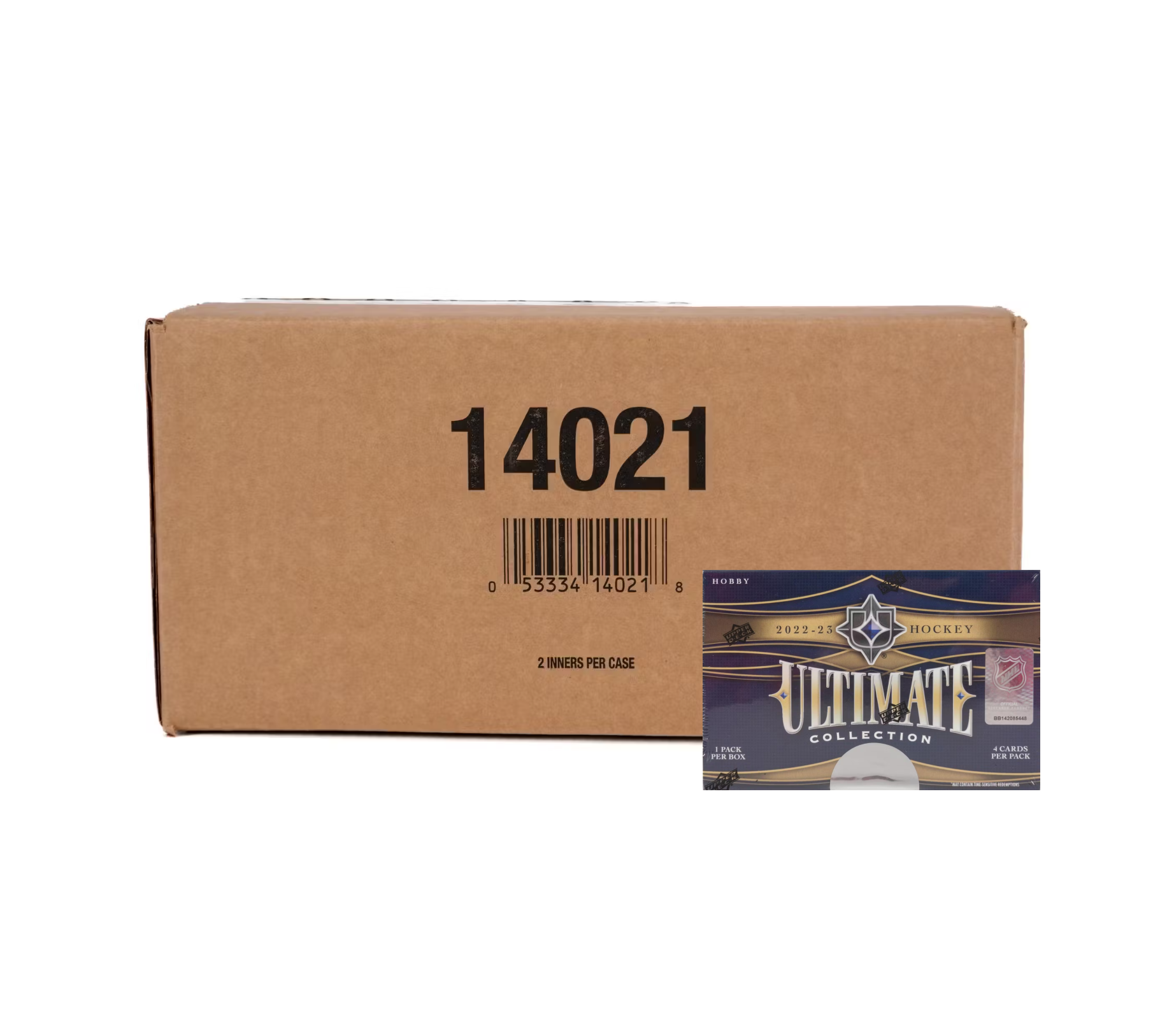 2022-23 Upper Deck Ultimate Collection Hockey Hobby 16-Box Case