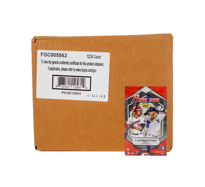 2024 Bowman Baseball Hobby 12-Box Case